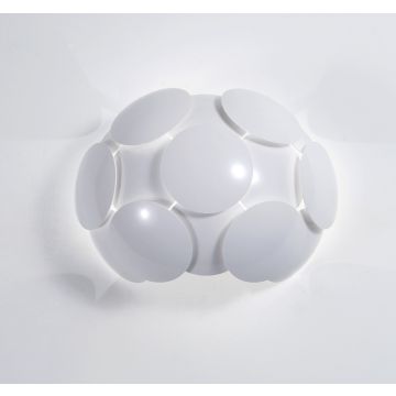 Italux SANTINA WHITE W0317-01A-T5E0 Zidna svjetiljka 1x26W/E27