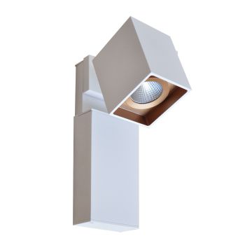Italux ARAVENA WLB073/5W 4000K WH+GO Zidna svjetiljka 1x5W/LED 450LM