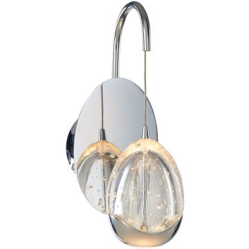 Italux HUELTO WL-22112132-1A-CR Zidna svjetiljka 1x4,8W/LED 3000K 290LM IP20