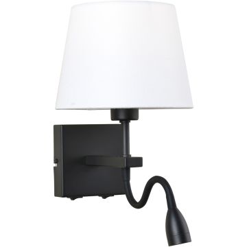 Italux NORTE WL-1122-2-BL-BM-RO-WH Zidna svjetiljka 2x60W, 3W/E27, LED 3000K 350LM IP20
