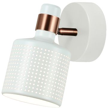 Italux RESTENZA WL-2439-1-WH Zidna svjetiljka 1x40W/E27 IP20