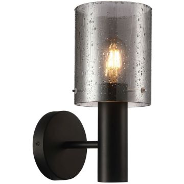 Italux SARDO RAIN WL-5581-1A-BK+RNSG Zidna svjetiljka 1x40W/E27 IP20