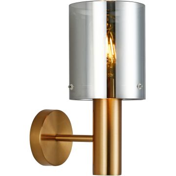 Italux SARDO WL-5581-1A-BRO+SG Zidna svjetiljka 1x40W/E27 IP20
