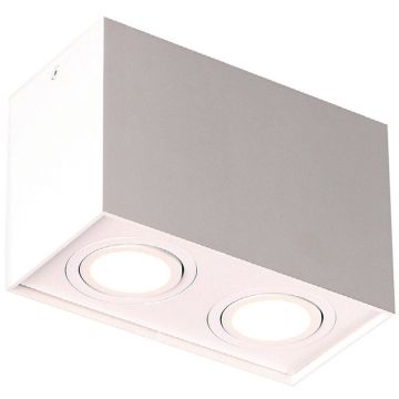 Maxlight BASIC SQUARE C0088 Natkriveno downlight svjetlo 2x50w/gu10 ip20