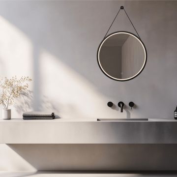 Zambelis MIRROR WITH LED 25387 Ogledalo 15W/led 3000-4000K 1012-1210lm IP44
