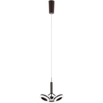 Italux METIS AD16002-3A COFFEE Visilica 3x4,8W/LED IP20