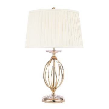 Elstead Lighting AEGEAN AG-TL-POL-BRASS Stolna svjetiljka 1x60W/E27