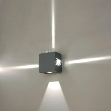 Elstead Lighting AGNER AGNER-4W Zidna svjetiljka 4x60W/LED IP54