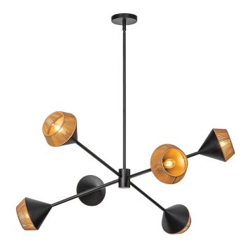 Alora Mood Daphne ALM-DAPHNE6-MB żyrandol 6x40W/E14 IP20