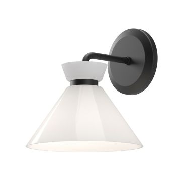 Alora Mood Halston ALM-HALSTON-1WB-BK kinkiet 1x40W/E14 IP20
