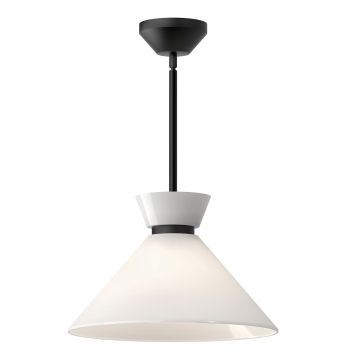Alora Mood Halston ALM-HALSTON-P-M-BK lampa wisząca 1x60W/E27 IP20