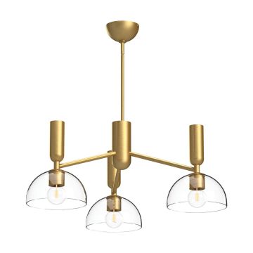 Alora Mood Jude ALM-JUDE3-GD-CL żyrandol 3x60W/E27 IP20