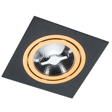 Lumifall ALCAZAR LMF.AZ141BG Ugradbeno downlight svjetlo 1x50W/G53/AR111 IP20