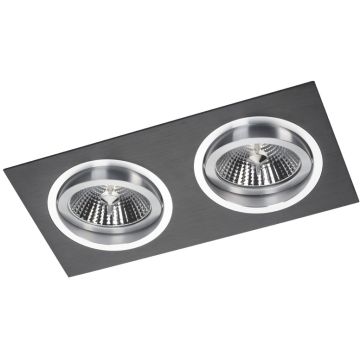 Lumifall ALCAZAR LMF.AZ142BC Ugradbeno downlight svjetlo 2x50W/G53/AR111