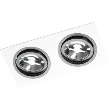 Lumifall ALCAZAR LMF.AZ142WB Ugradbeno downlight svjetlo 2x50W/G53
