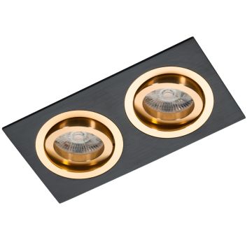Lumifall ALCAZAR LMF.AZ542BG Ugradbeno downlight svjetlo 2x50W/MR16 IP20