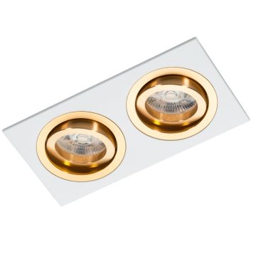Lumifall ALCAZAR LMF.AZ542WG Ugradbeno downlight svjetlo 2x50W/MR16 IP20