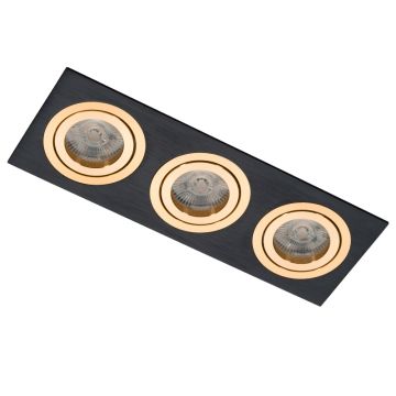 Lumifall ALCAZAR LMF.AZ543BG Ugradbeno downlight svjetlo 3x50W/MR16 IP20