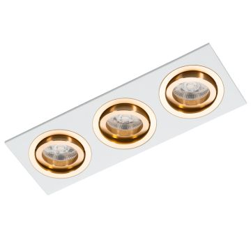 Lumifall ALCAZAR LMF.AZ543WG Ugradbeno downlight svjetlo 3x50W/MR16 IP20