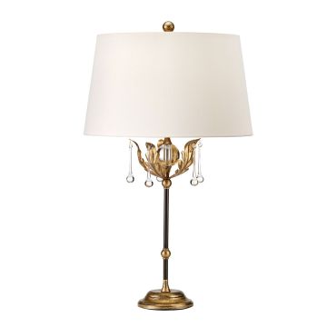 Elstead Lighting Amarilli AML-TL-BRONZE-IV lampka stołowa 1x60W/E27  