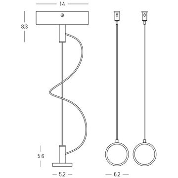 Zambelis BASE 25105-1 Montažni element IP20