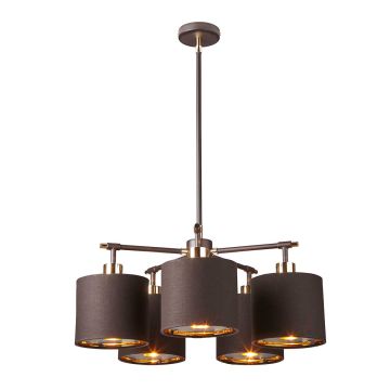 Elstead Lighting BALANCE BALANCE5-BRPB Luster 5x60W/E27