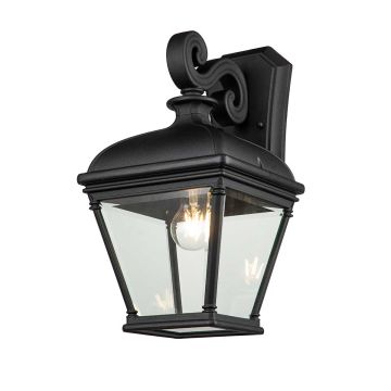 Elstead Lighting Bayview BAYVIEW-2L-BK kinkiet 1x60W/E27  IP44