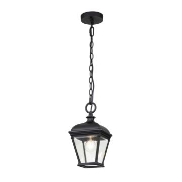 Elstead Lighting Bayview BAYVIEW-8M-BK lampa wisząca 1x60W/E27  IP44