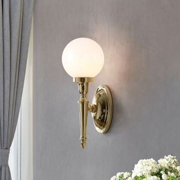 Elstead Lighting DRYDEN BATH-DRYDEN4-PB Zidna svjetiljka 1x40W/G9 IP44