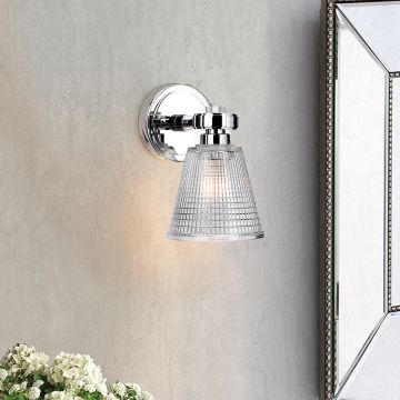 Elstead Lighting GUNNISLAKE BATH-GUNNIS1-PC Zidna svjetiljka 1x3,5W/G9 320LM IP44