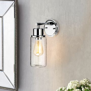 Elstead Lighting MORVAH BATH-MORVAH1-PC Zidna svjetiljka 1x60W/E27 IP44