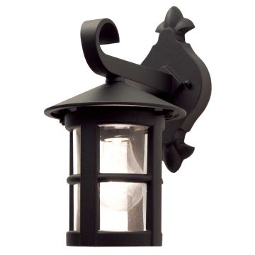 Elstead Lighting HEREFORD BL21-BLACK-E27 Zidna svjetiljka 1x60W/E27 IP43