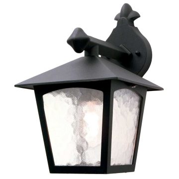 Elstead Lighting YORK BL2-BLACK Zidna svjetiljka 1x60W/E27 IP43