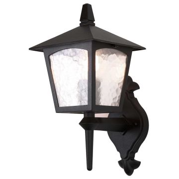 Elstead Lighting YORK BL5-BLACK Zidna svjetiljka 1x60W/E27 IP43