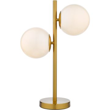 Dar Lighting Bombazine BOM4235 Stolna svjetiljka 2x40w/e14