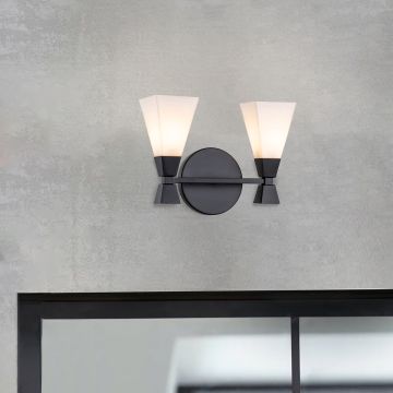 Elstead Lighting Bowtie BOWTIE-2-MB Zidna svjetiljka 2x3 W/G9 3000 K 600 lm ip44