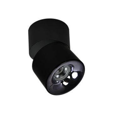 Light Prestige Brema LP-2626/1RM BK movable Natkriveno downlight svjetlo 1x10W/LED 3000K|4000K|6000K 873lm IP20