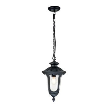 Elstead Lighting Chicago CC8-S-BK lampa wisząca 1x60W/E27  IP44