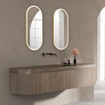 Zambelis MIRROR WITH LED 25386 Ogledalo 18W/led 3000-4000K 1564-1739lm IP44