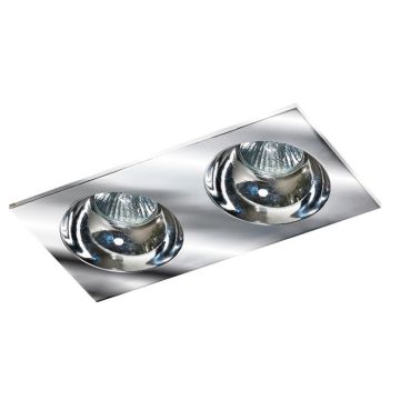 AZzardo HUGO AZ1738 Ugradbeno downlight svjetlo 2x50W/GU10 IP20