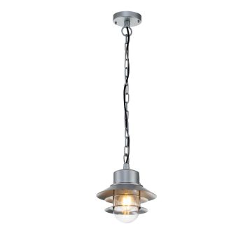 Elstead Lighting Copenhagen COPENHAGEN8-SIL lampa wisząca 1x60W/E27  IP44