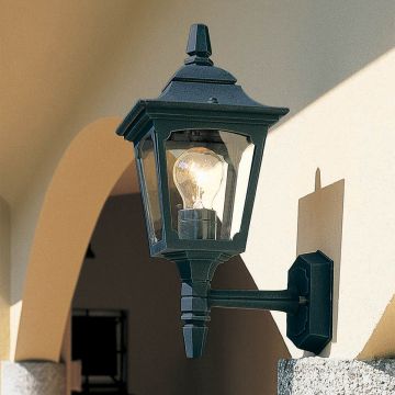 Elstead Lighting CHAPEL CPM1-BLACK Zidna svjetiljka 1x60W/E27 IP44
