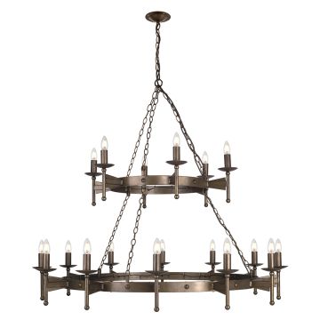 Elstead Lighting CROMWELL CW18-OLD-BRZ Luster 18x60W/E14