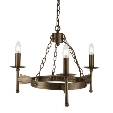 Elstead Lighting CROMWELL CW3-OLD-BRZ Luster 3x60W/E14