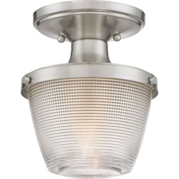 Quoizel DUBLIN QZS-DBN1707BN Stropna svjetiljka 1x60W/E27 IP44