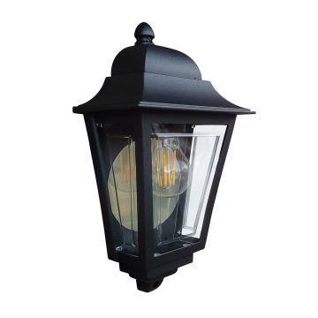Elstead Lighting Deco Lane DECO-LANE7-BLACK Zidna svjetiljka 1x60W/E27 IP44