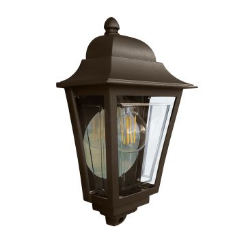 Elstead Lighting Deco Lane DECO-LANE7-BRONZE Zidna svjetiljka 1x60W/E27 IP44