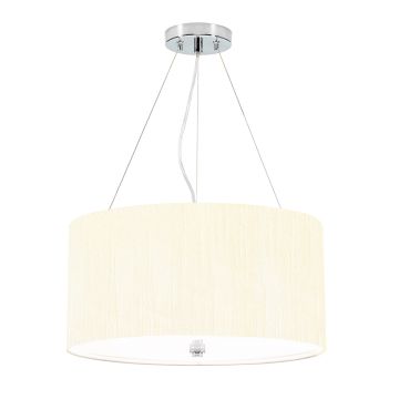 Designer's Lightbox Pearce DL-PEARCE18-3LT-IV-PC lampa wisząca 3x60W/E27  