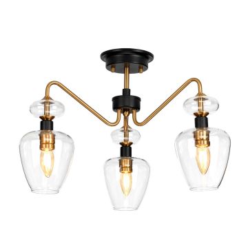 Elstead Lighting ARMAND DL-ARMAND-SF3-AB Stropna svjetiljka 3x40W/E14