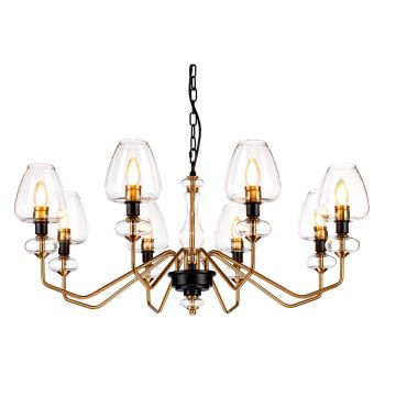 Elstead Lighting ARMAND DL-ARMAND8-AB Luster 8x40W/E14